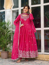 Assam Silk Embroidery Gown - MYLUXURY LANE ENTERPRISE