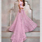 Butterfly Net Embroidered Lehenga Choli for Elegant Style - MYLUXURY LANE ENTERPRISE