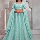 Butterfly Net Embroidered Lehenga Choli for Elegant Style - MYLUXURY LANE ENTERPRISE