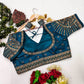 Milan Silk Readymade Sequence Embroidery Blouse - MYLUXURY LANE ENTERPRISE